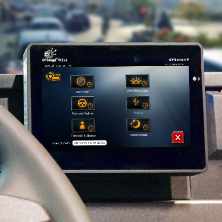 GPSauge Telematik: Digitale Arbeitszeiterfassung- und archivierung